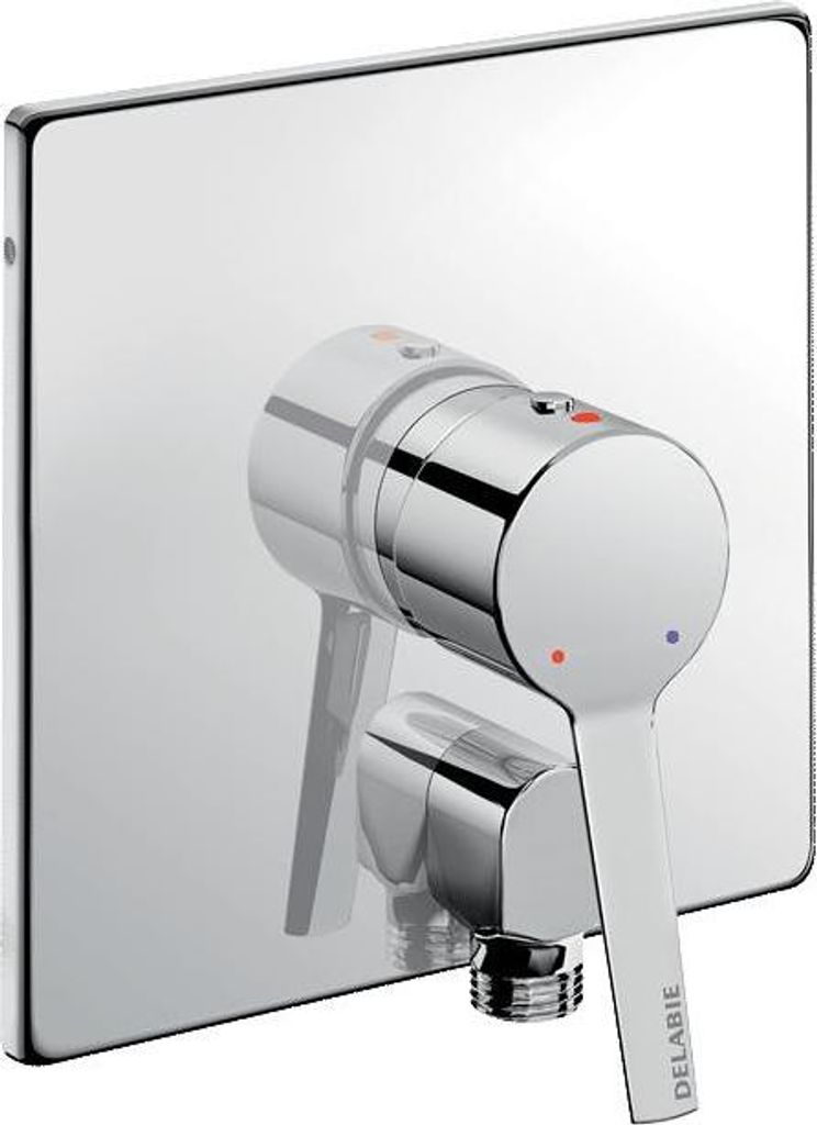 Delabie Brausearmatur UP dicht m. Anschlussbogen, Teil 2/2 (+254CBOX)