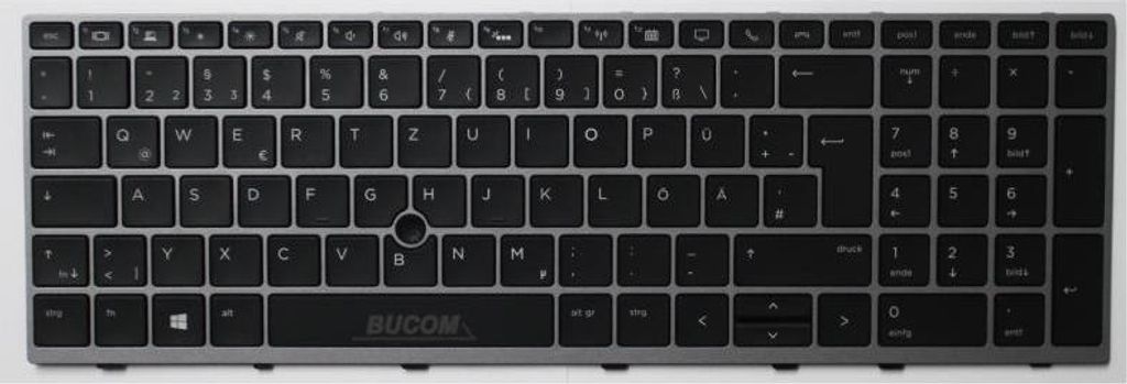 HP EliteBook Tastatur 755 850 855 G5 G6 Zbook 15u L14366-041 mit Trackpoint Backlit