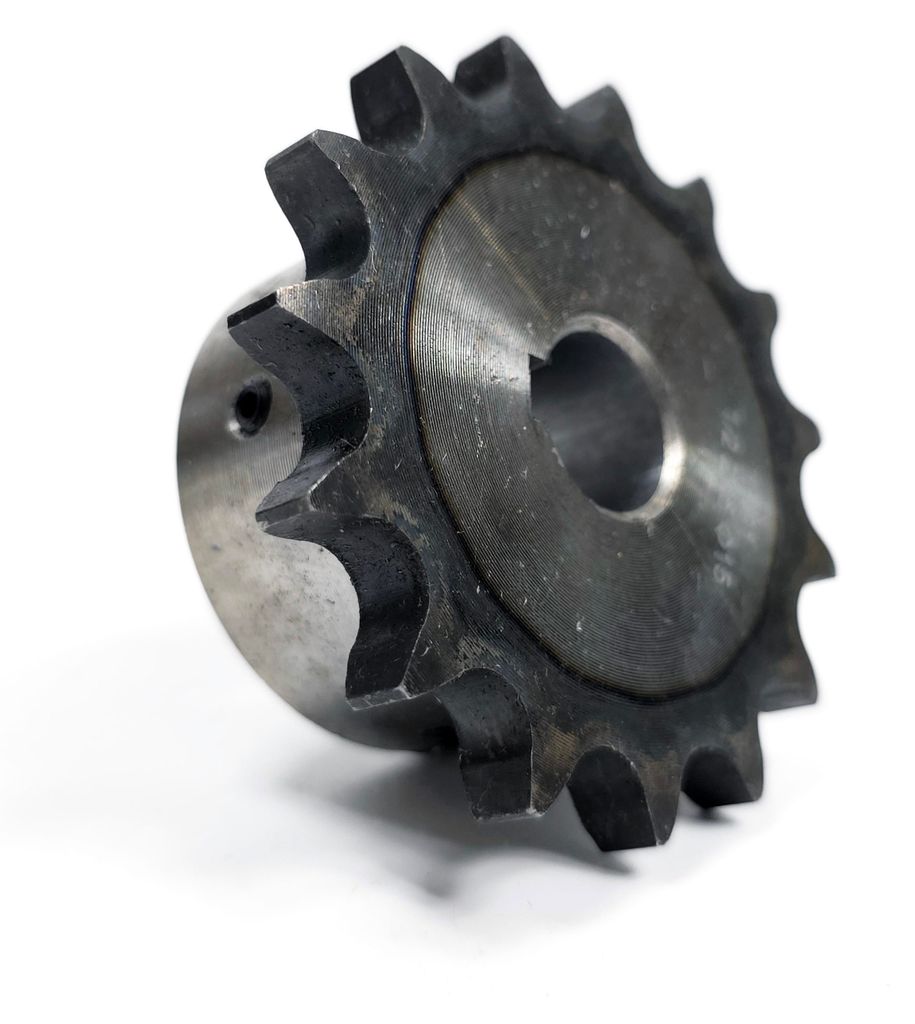 Kettenrad 08B 15 Zähne Mit Nabe, Mit Nut, 12,7, 1/2′′ Ozdowski