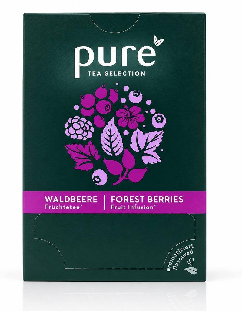 pure 509959 pure Waldbeere Tee 25 Portionen Obrázek produktu 