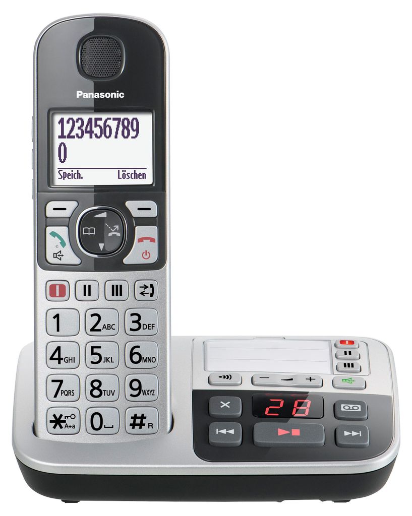Panasonic KX-TGE520GS, DECT telefón, Bezdrôtový handset, Obrázok produktu 