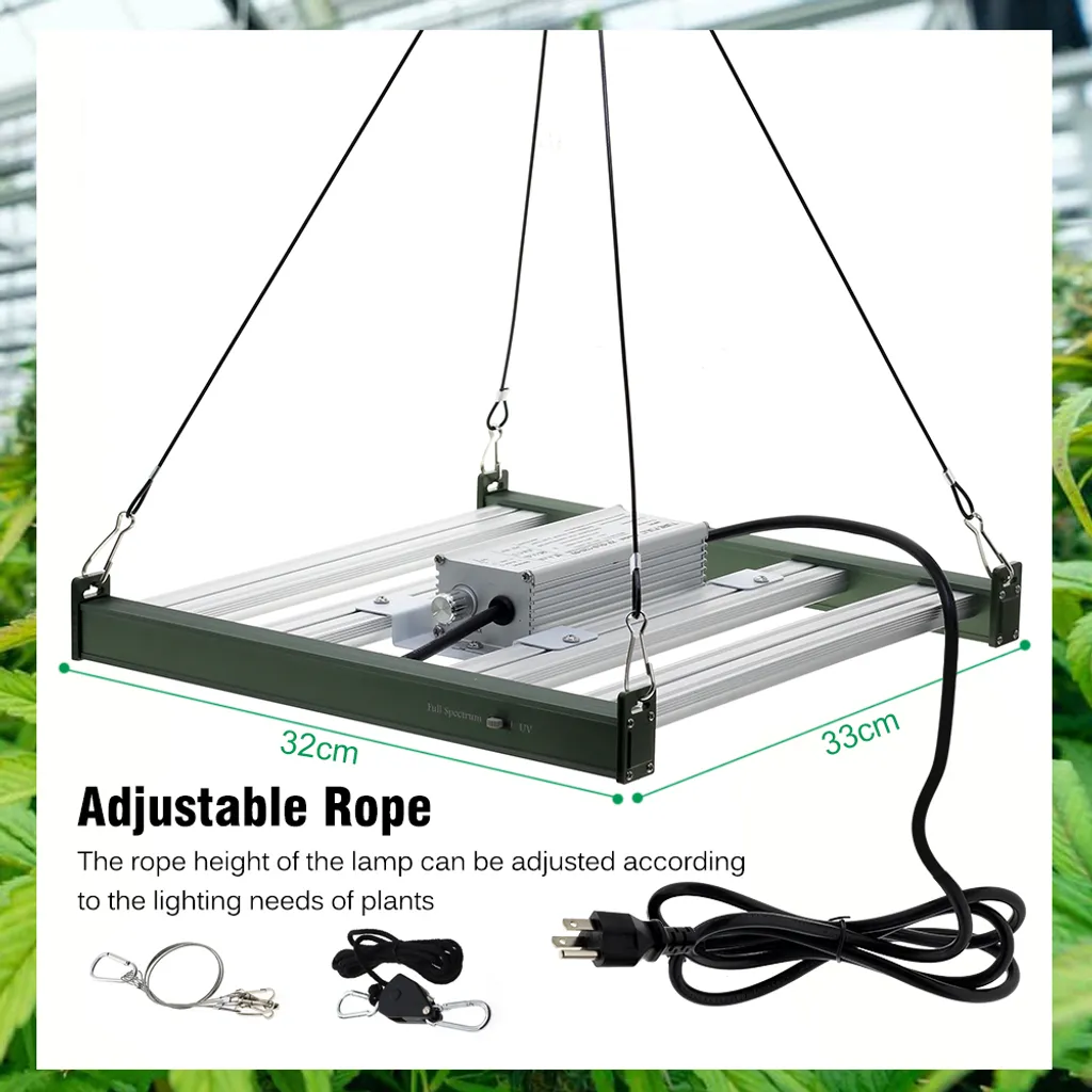 Lampe LED pour plantes 120W à intensité variable et basse consommation - 5