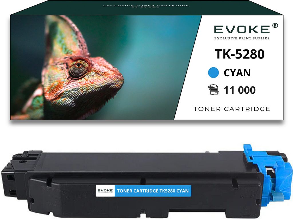 Toner für Kyocera TK5280C-TK5280C TK5280C Blau (cyan) | Ersatz für M6235cidn M6635cidn P6235cdn