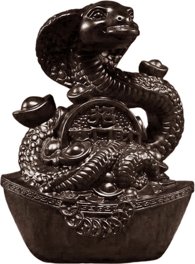 Holzschnitzerei Schlangenfigur Vintage Chinesisches Sternzeichen Maskottchen Schlangenmodell Viel Glück Mini Tierstatue Skulptur Feng Shui Desktop...