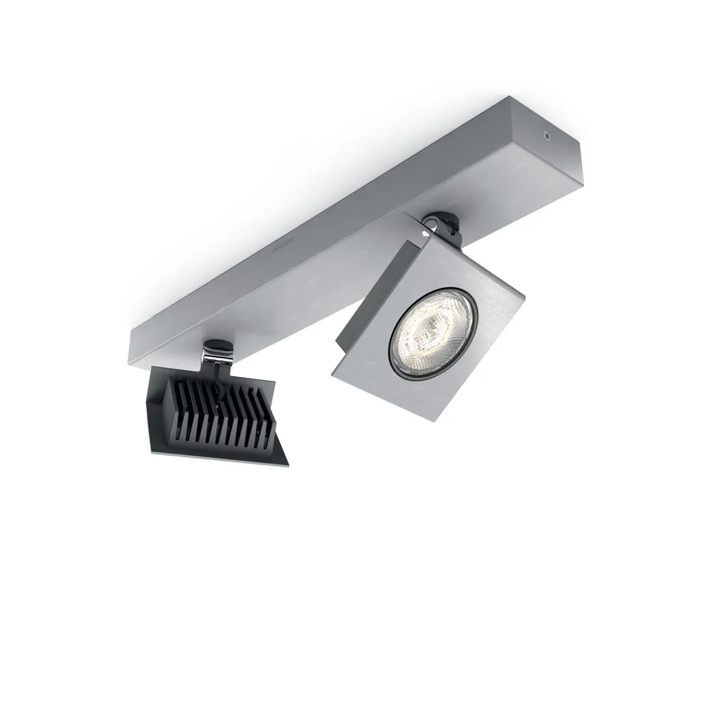 Spot LED orientable double Philips Metrys en aluminium, éclairage durable - 7