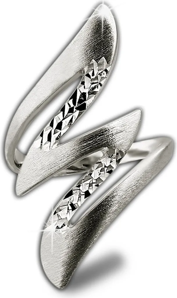 Bague Femme Argent 925 Anti-Allergie Éclair SilverDream Taille 54