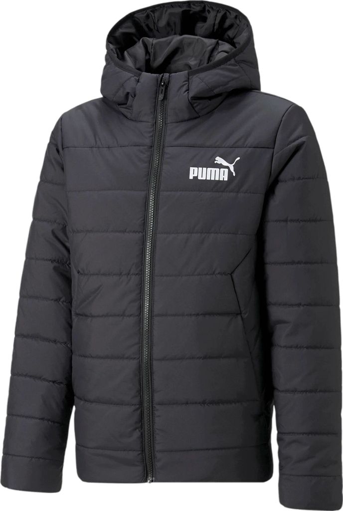 PUMA ESS Hooded Winterjacke Jungen puma black 128