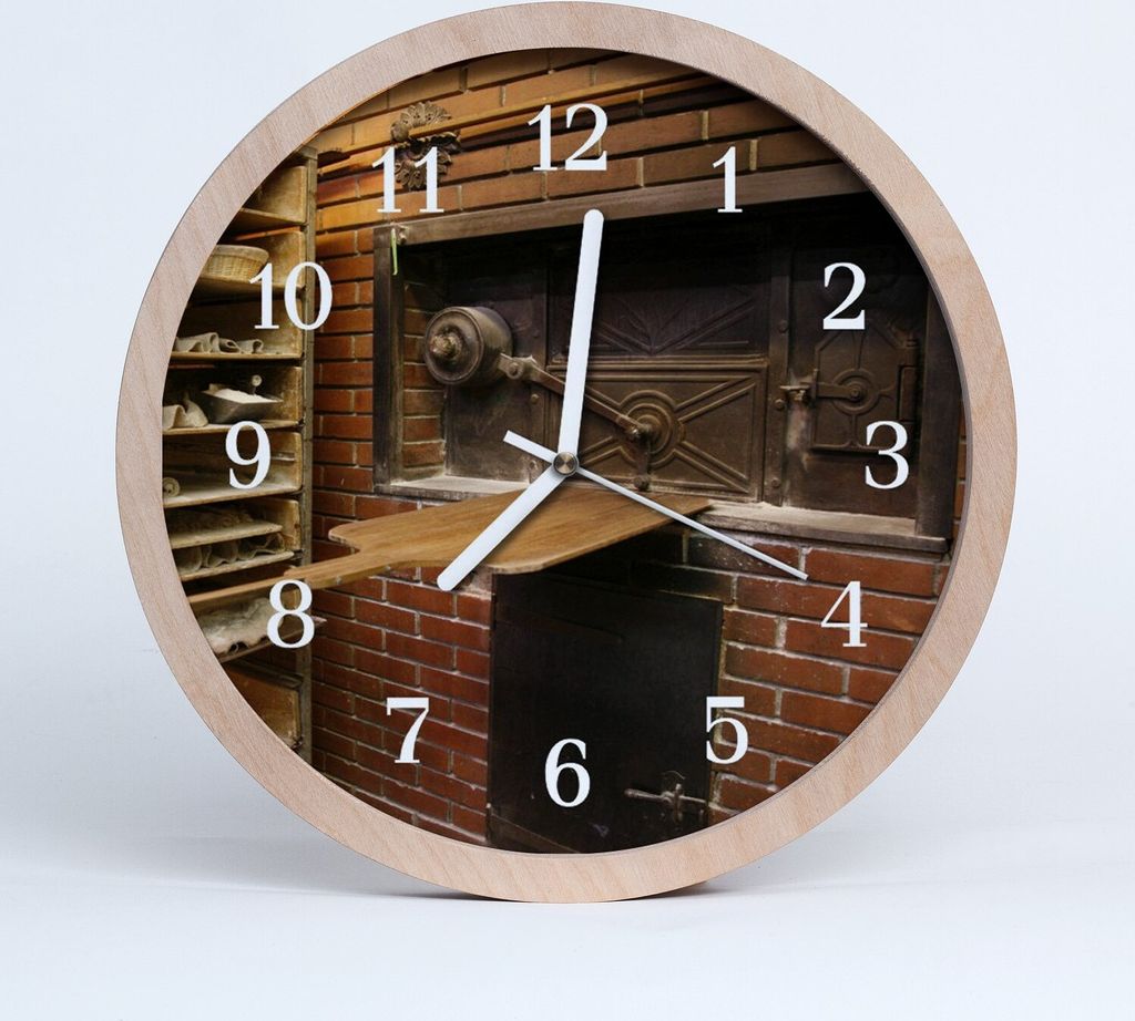 Holzuhr 20fi cm wanduhr - Brot Brot Küche