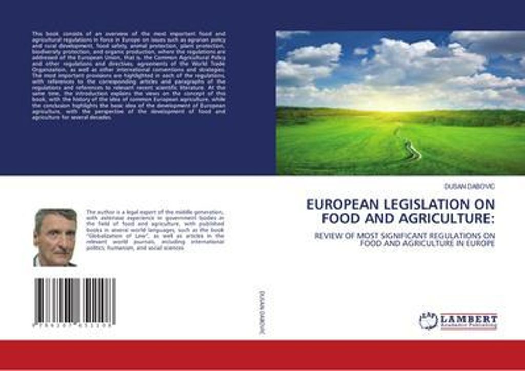 European Legislation On Food And Agriculture: