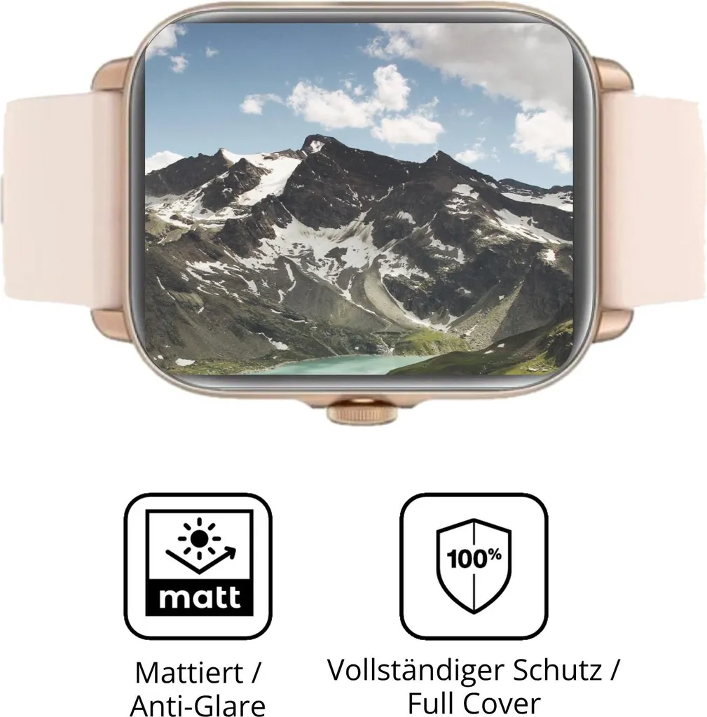 Pellicola Protettiva per Zepp Z Smartwatch Protezione Vista 4 modi dipos