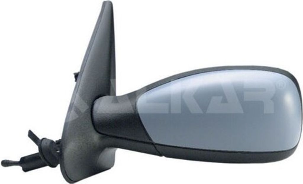 ALKAR 6166282 Außenspiegel Seitenspiegel Links passend für PEUGEOT 306 Schrägheck (7A, 7C, N3, N5) Asphärisch Grundiert
