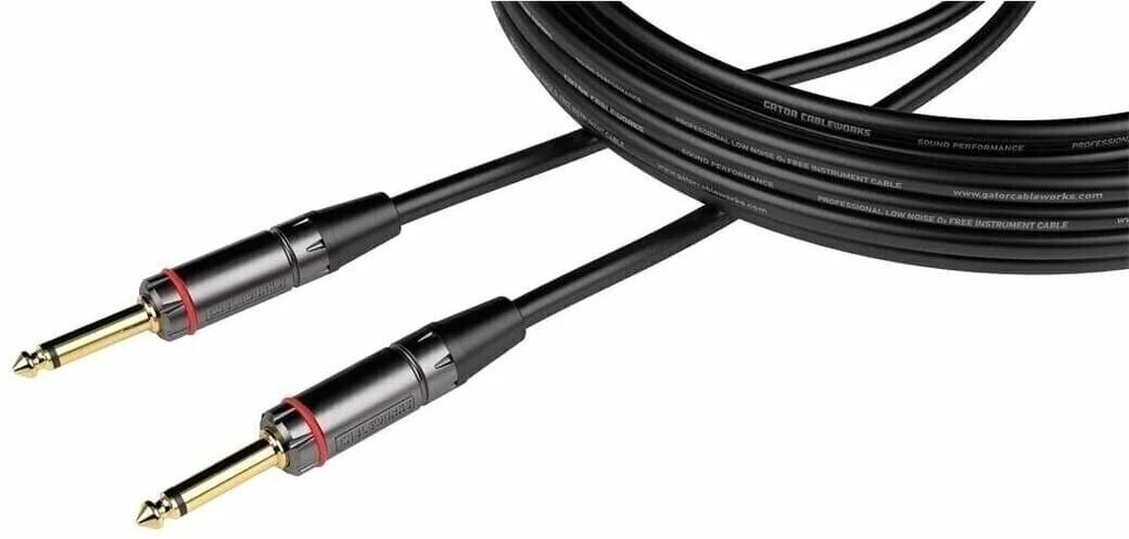 Gator Cableworks Headliner Series Strt to Strt 9 m Gerade Klinke - Gerade Klinke Instrumentenkabel