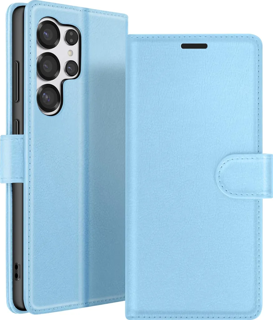 Regalo Ideale: Custodia Zanaé Azzurro per Samsung Galaxy S25 Ultra