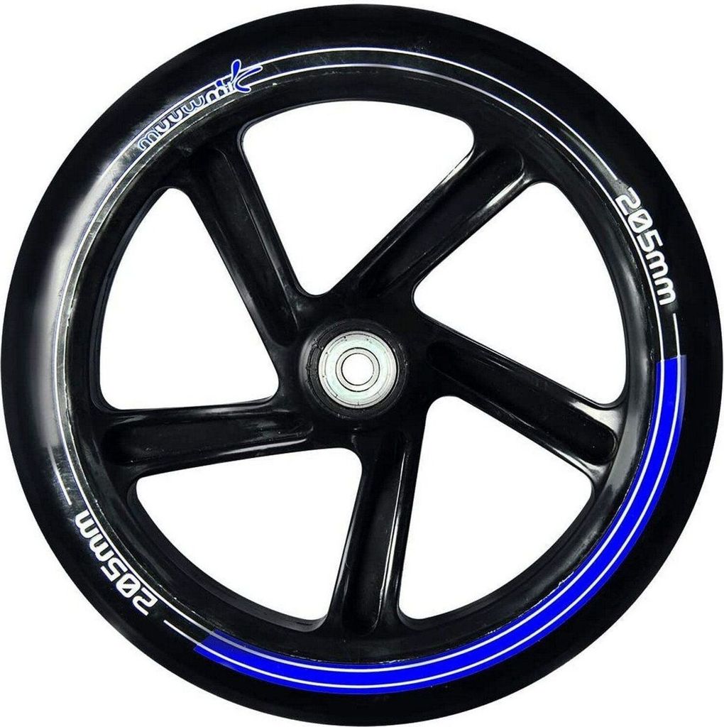 Scooter Muuwmi STB Aluminium 8" 462 schwarz/blau 205mm Produktbild 5