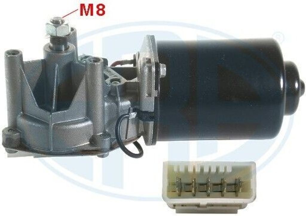 ERA 460016A Wischermotor Vorne passend für PEUGEOT 106 II Schrägheck (1A, 1C) 106 I (1A, 1C) 106 II Kasten / Schrägheck (1S) für CITROËN C3 II...