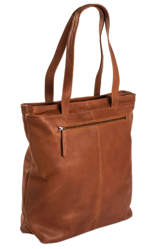 Sac à main ordinateur Bonn The Chesterfield Brand en cuir véritable brun