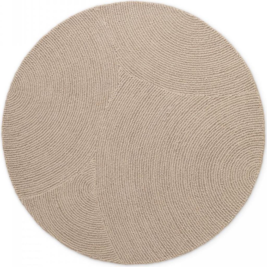 120x120 (priemer) kruh Kusový koberec Calmio 106221 Beige Obrázok produktu 