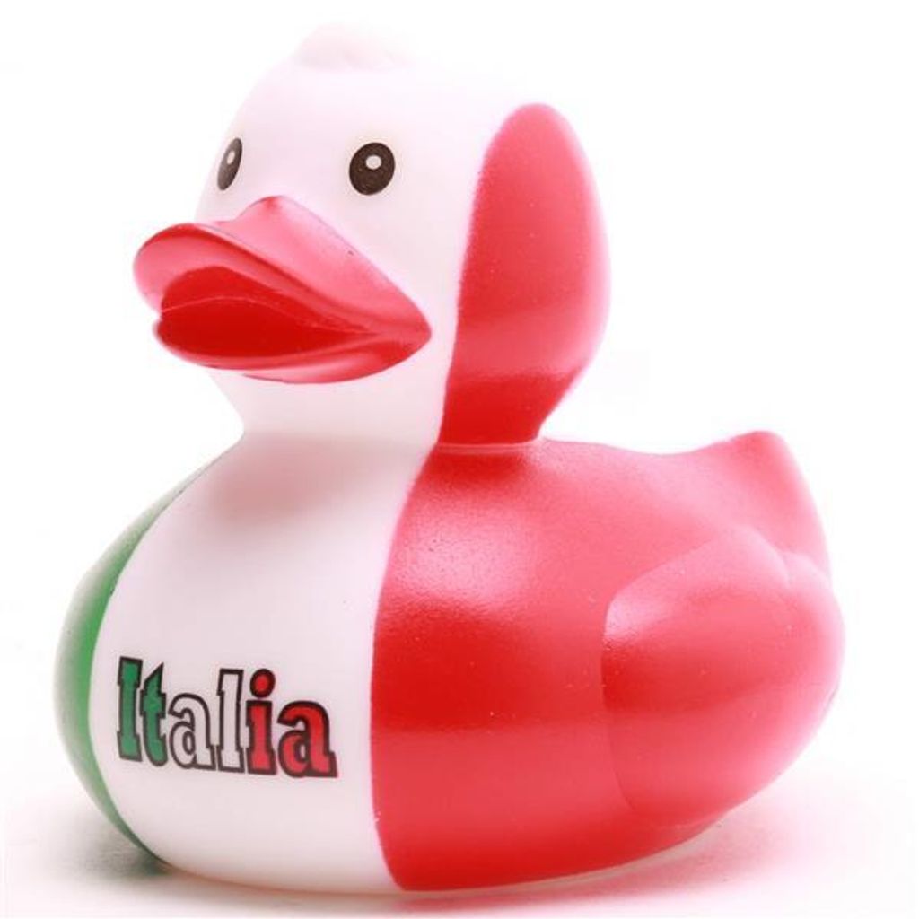 Badeente Italia Vinyl 7,5 cm Produktbild 