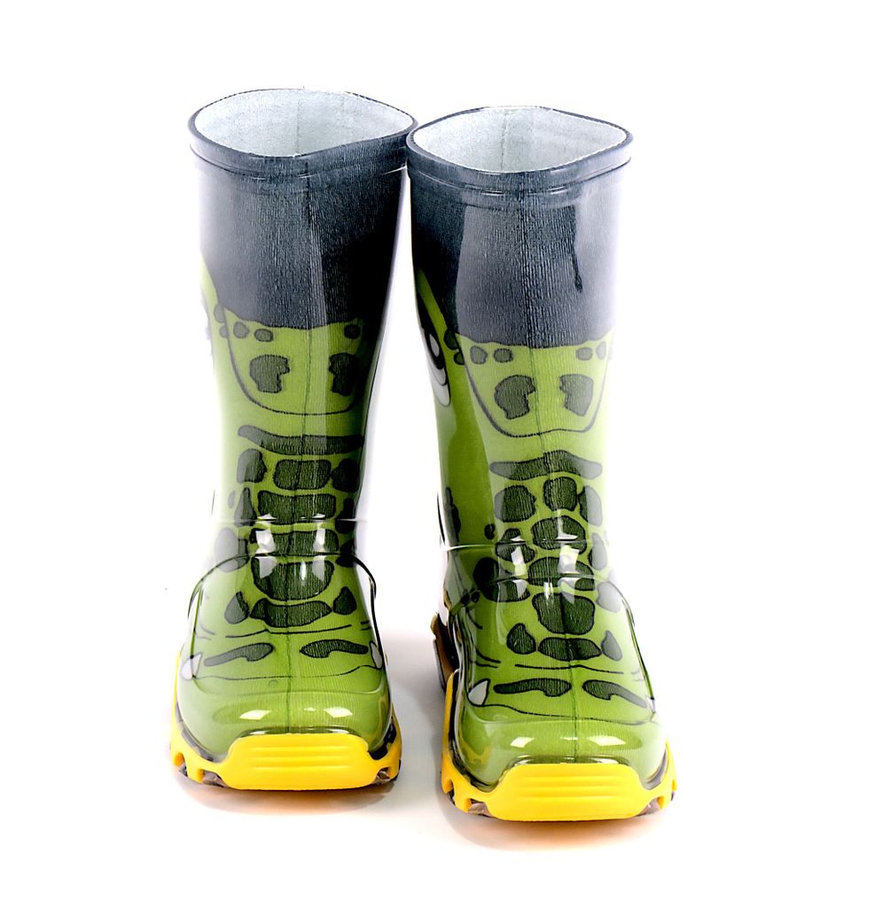 DEMAR Kinder Gummistiefel Regenstiefel reflektierend Produktbild 4