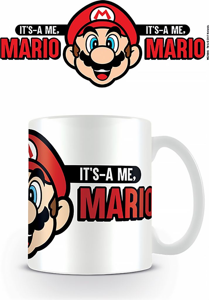 PYRAMID Super Mario, Pojedyńczy, 0,315 l, Czerwony, Biały, Zdjęcie produktu 