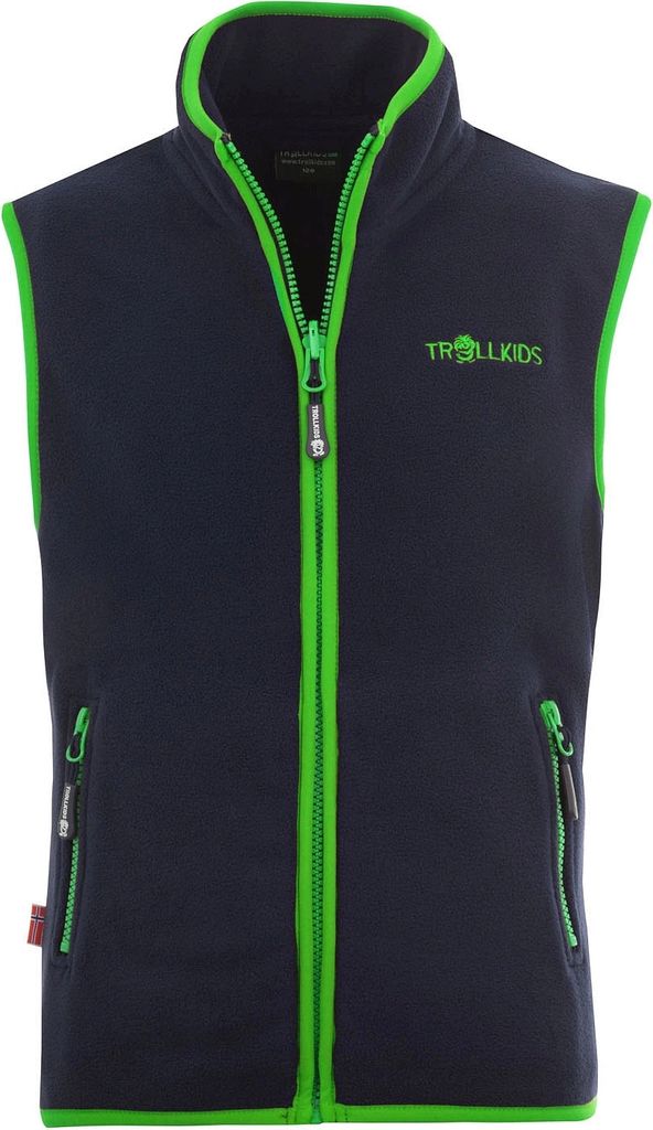 Trollkids Kids Arendal Vest Jungen Weste Schwarz 134-100 Grösse 98