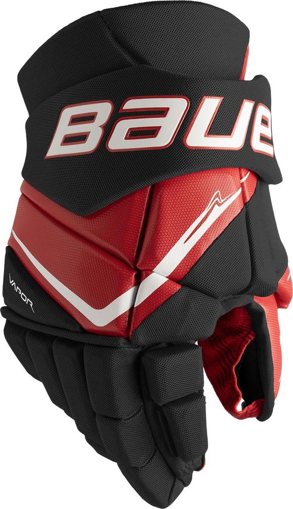 BAUER Vapor Fly40 Handschuhe Intermediate, Größe:12 Zoll, Farbe:schwarz/rot
