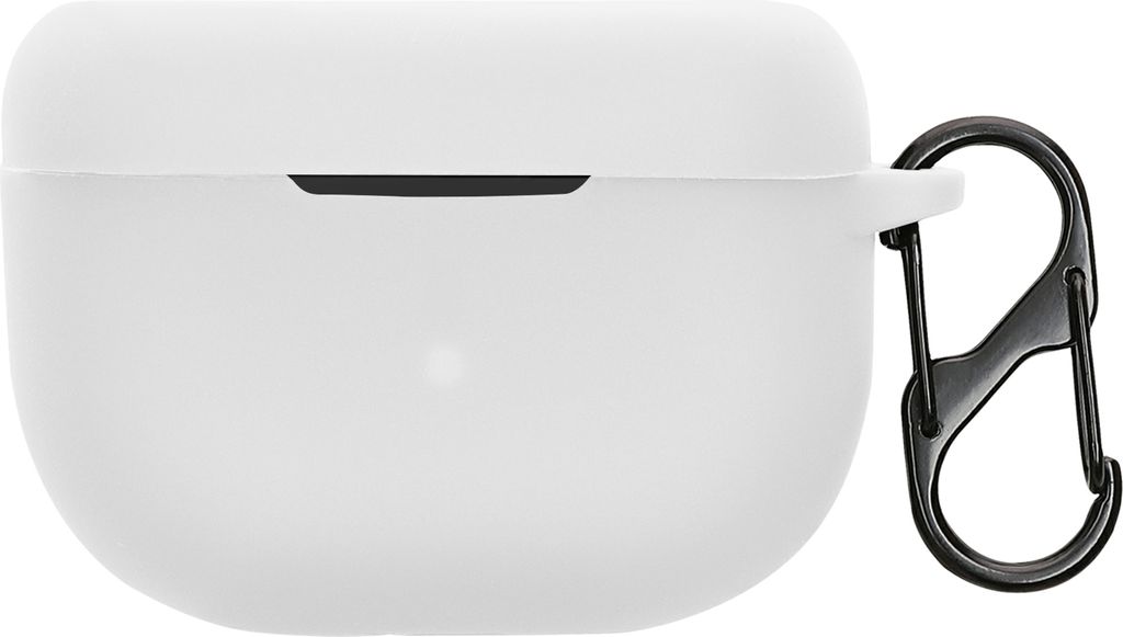kwmobile Hülle kompatibel mit Jabra Elite 10 / E10 Kopfhörer - Silikon Schutzhülle Etui Case Cover Schoner in Weiß