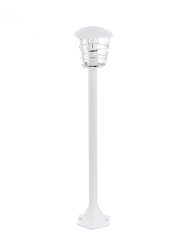 Eglo 93404 Aloria lampe d'extérieur sur pied blanc clair en aluminium