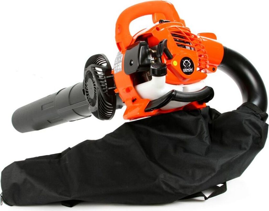 3in1 Benzin Laubbläser 0,75kW 2-Takt-Motor Häcksler Produktbild 2