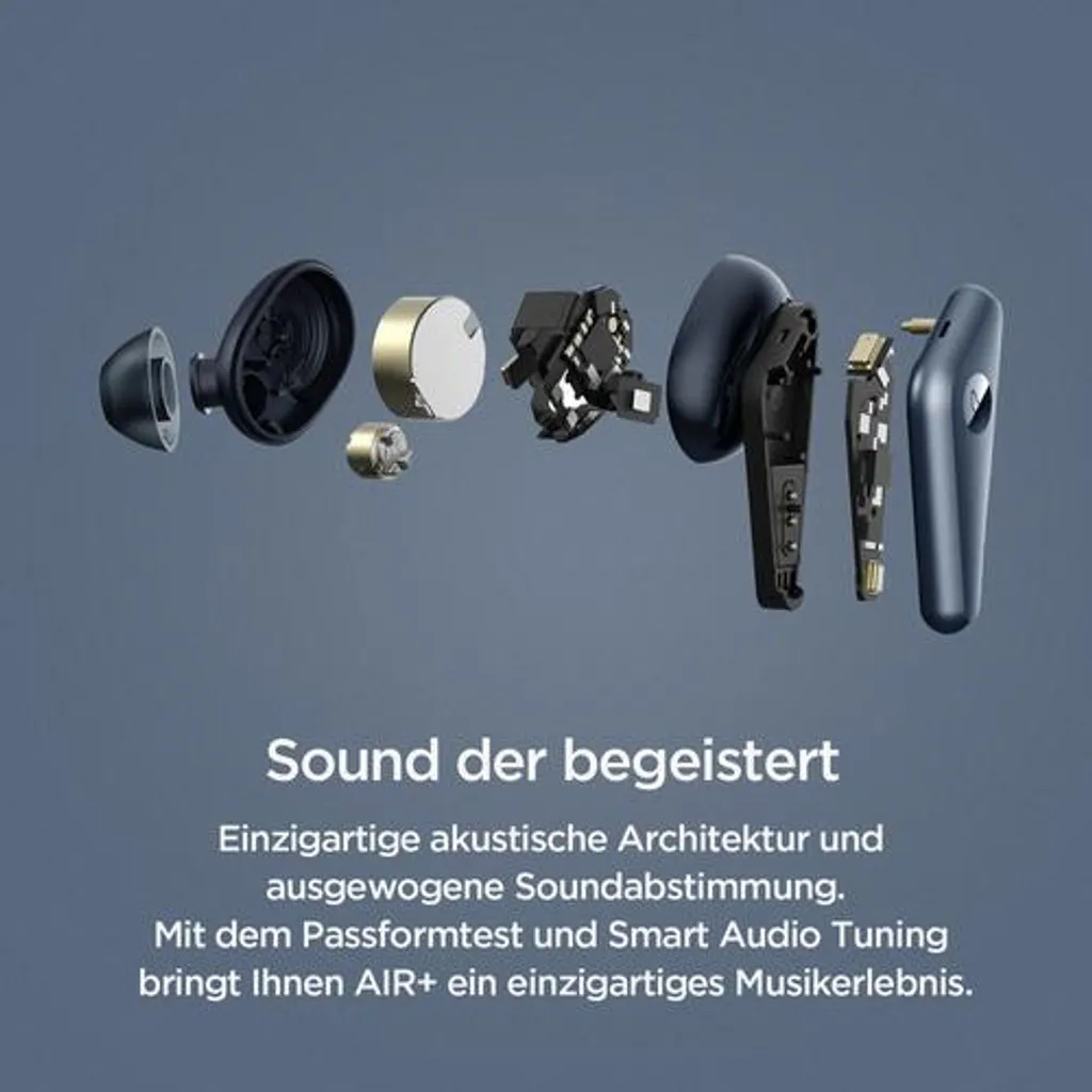 Écouteurs Bluetooth Noir Libratone Air+ 2 : Réduction Bruit Active - 3