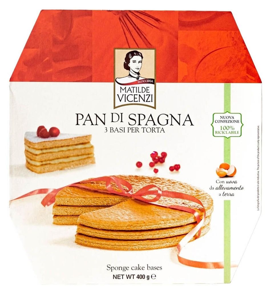 Fond de génoise Pan Di Spagna 400 g Image du produit 