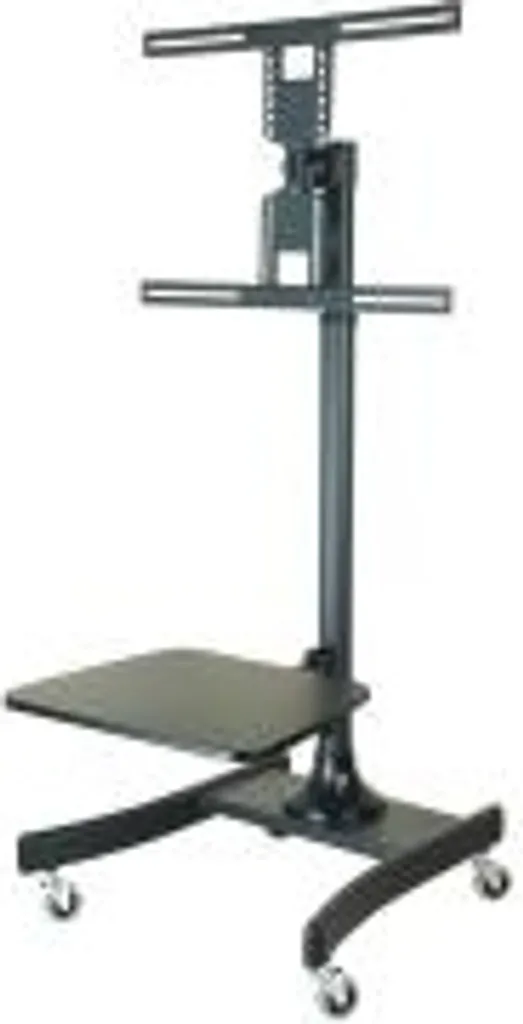 Support TV mobile sur roulettes pour grand écran plat LCD