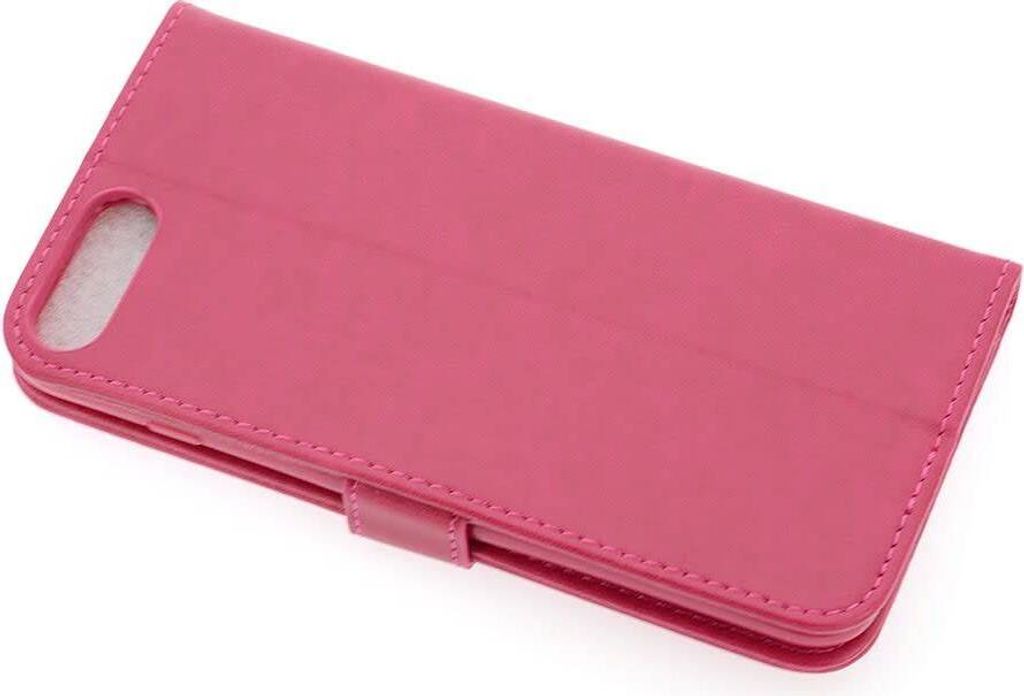 Apple iPhone 7 Plus; iPhone 8 Plus Kartenhalter Rosa Book type case für iPhone 7 Plus; iPhone 8 Plus Magnetischer Verschluss