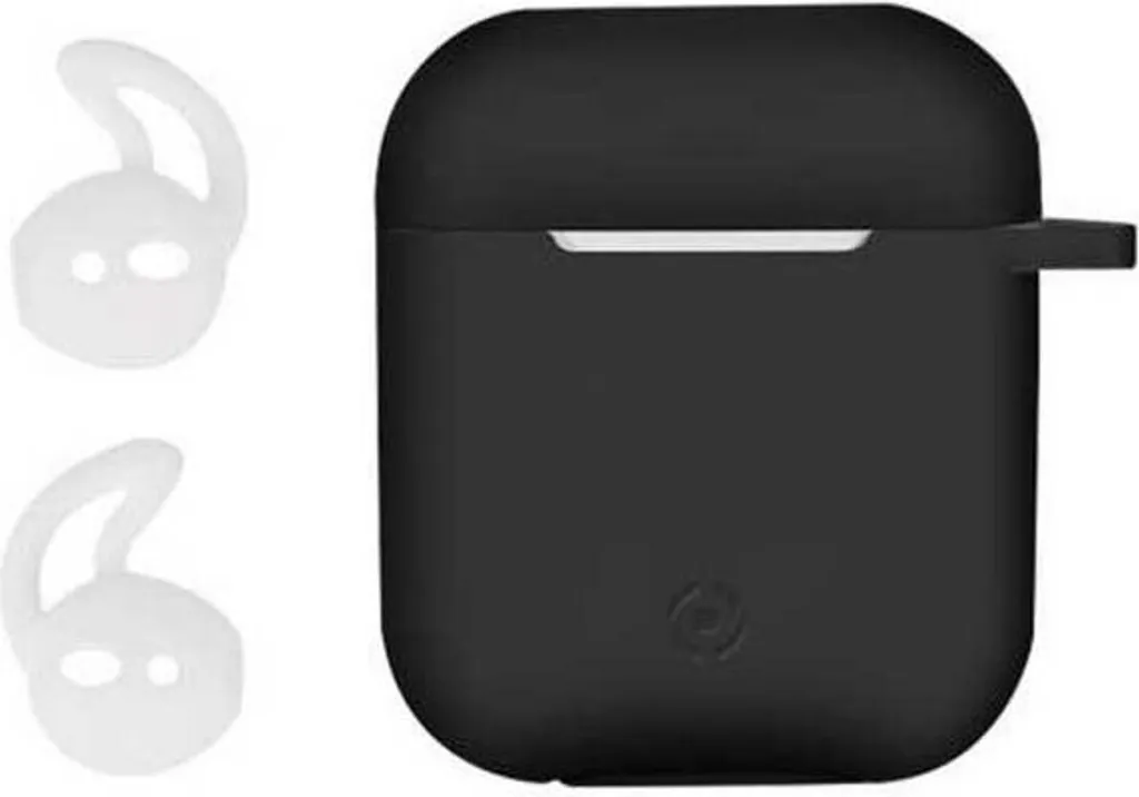 Celly Aircase Custodia AirPods: Protezione Silicone Soft-Touch e Grip
