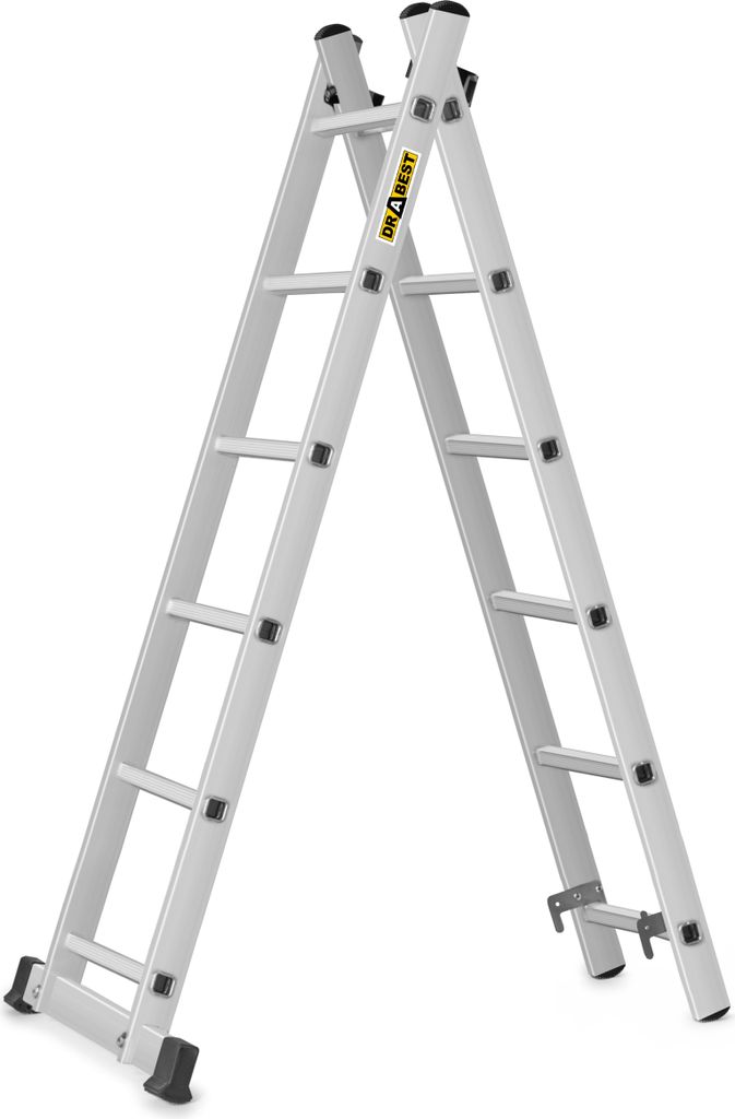 Viacúčelový rebrík + lešenie 114x33cm 2x6 priečok BASIC Obrázok produktu 2