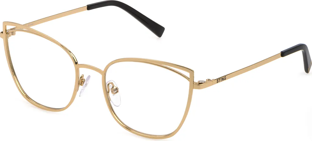 Monture Sting VST394 en Or Rose Brillant - 53/18 - Lunettes Femme
