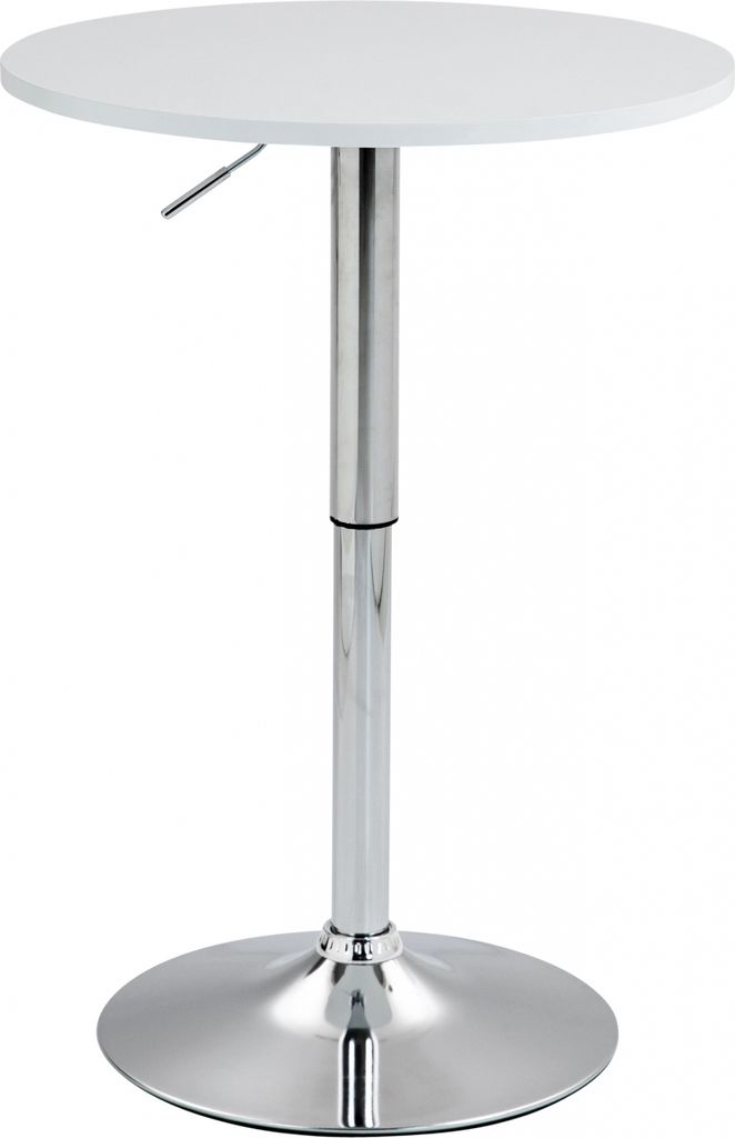Stolik barowy Lamoni – wys. 85–106 cm x średnica 60 cm – Zdjęcie produktu 