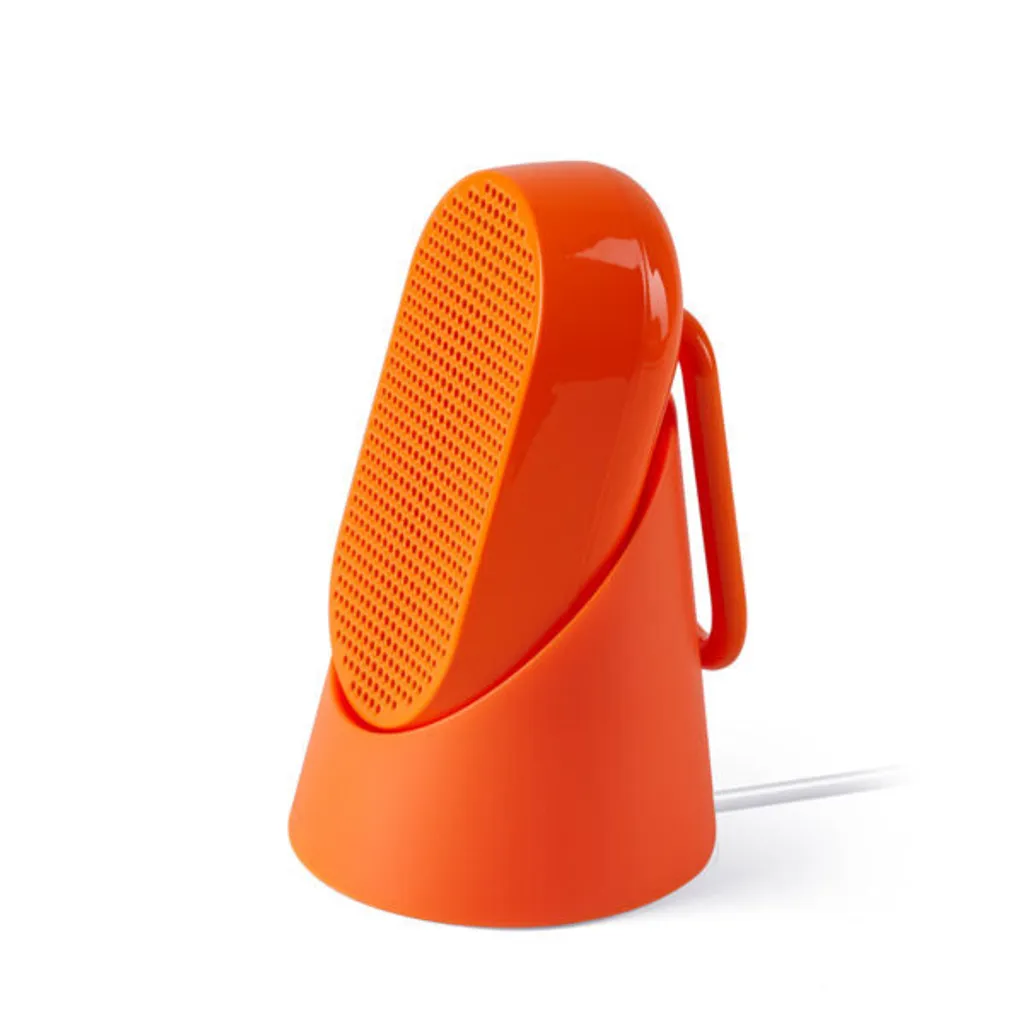 Mino T Lexon Orange - Enceinte Sans Fil Rechargeable et Design Compact