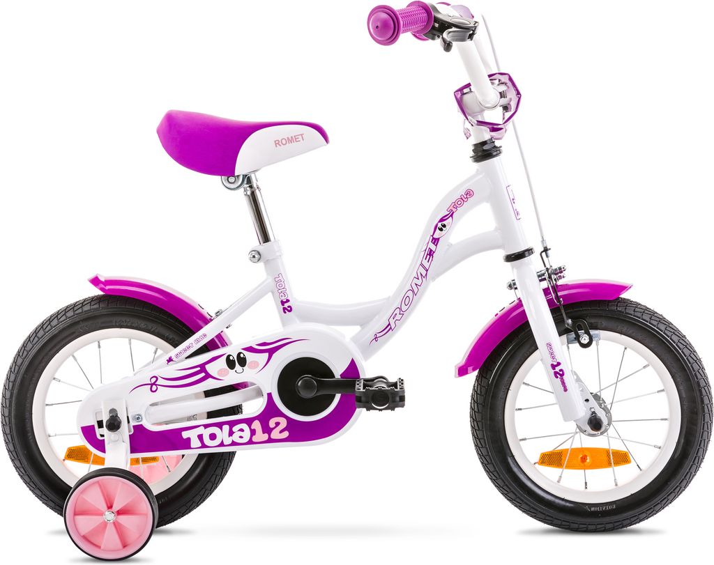 Kinderfahrrad 12 Zoll mit Rücktrittbremse und Stützrädern, Produktbild 