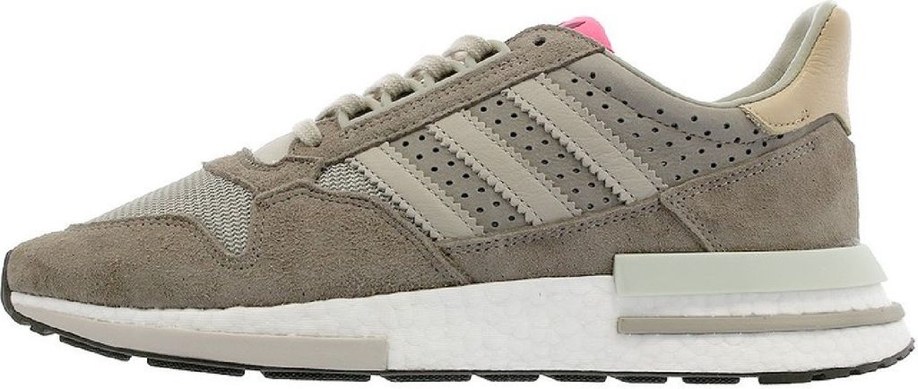 Adidas Originals ZX 500 RM Remake Boost Schuhe Sneaker braun/grau/weiß BD7859, Schuhgröße:36 EU