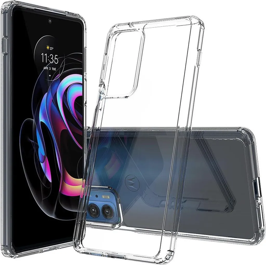 kwmobile Cover Compatibile con Motorola ThinkPhone - Custodia Morbida in Silicone TPU - Crystal Case Custodia Flessibile - trasparente