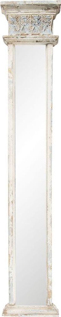 Zrcadlo Clayre & Eef 28x145 cm Bílé dřevo Obrázek produktu 