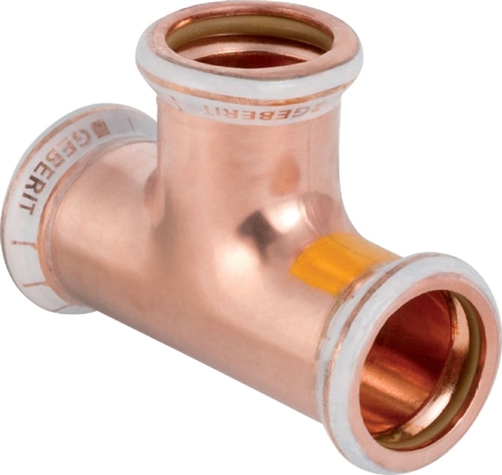 Geberit 34531 Mapress Kupfer T-Stück egal (Gas)