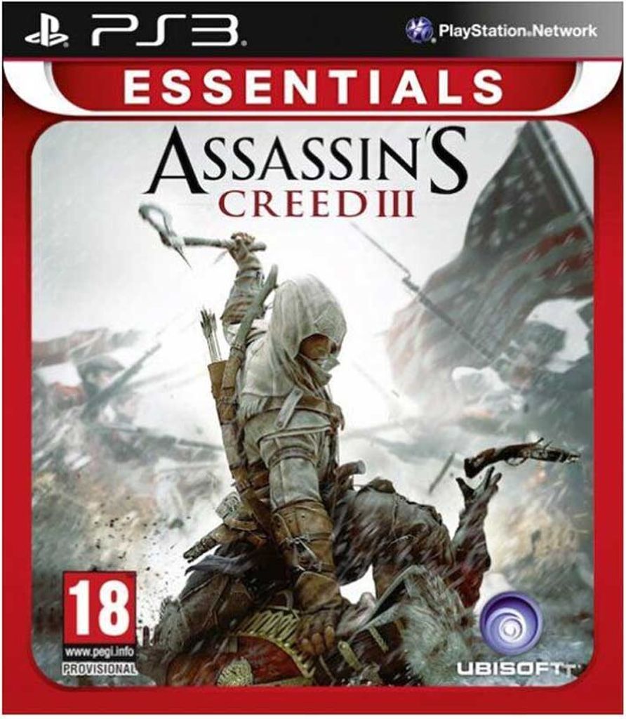 Ubisoft Assassin's Creed III - Essentials, PlayStation 3, Multiplayer-Modus, M (Reif), Physische Medien