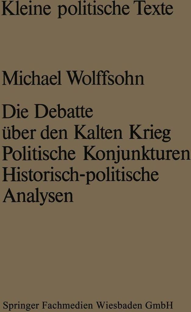 Die Debatte über den Kalten Krieg
