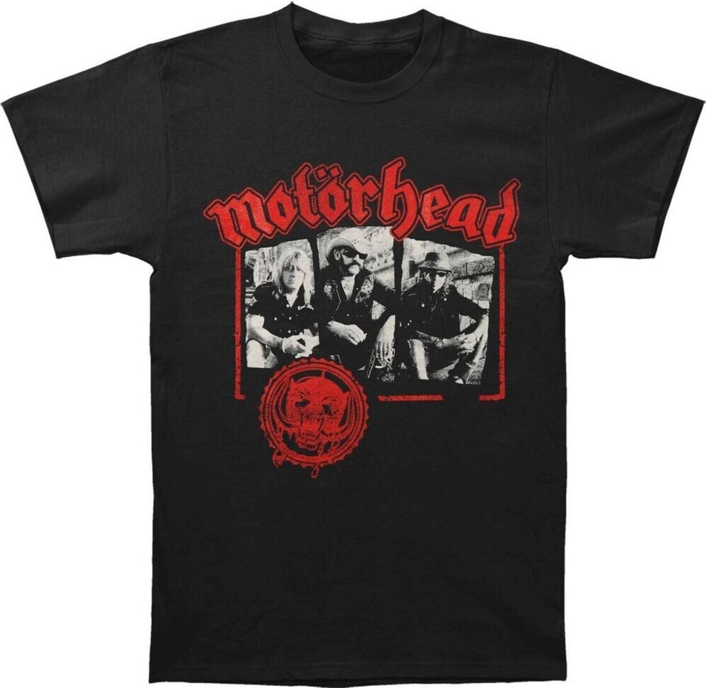 Motorhead - T-Shirt für Herren/Damen Uni RO1821 (XL) (Schwarz)