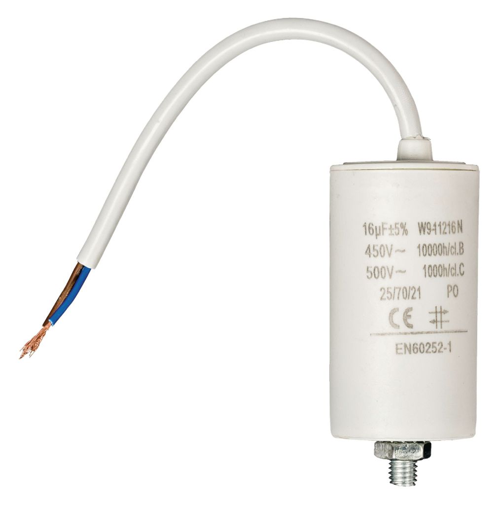 Fixapart W9-11216N Kondensator White Fixed Cylindrical capacitor