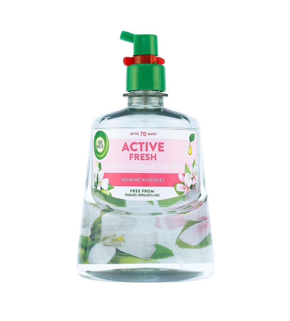 Air Wick Active Fresh Jasmine Flowers Automatischer Lufterfrischer Refill 228 Ml