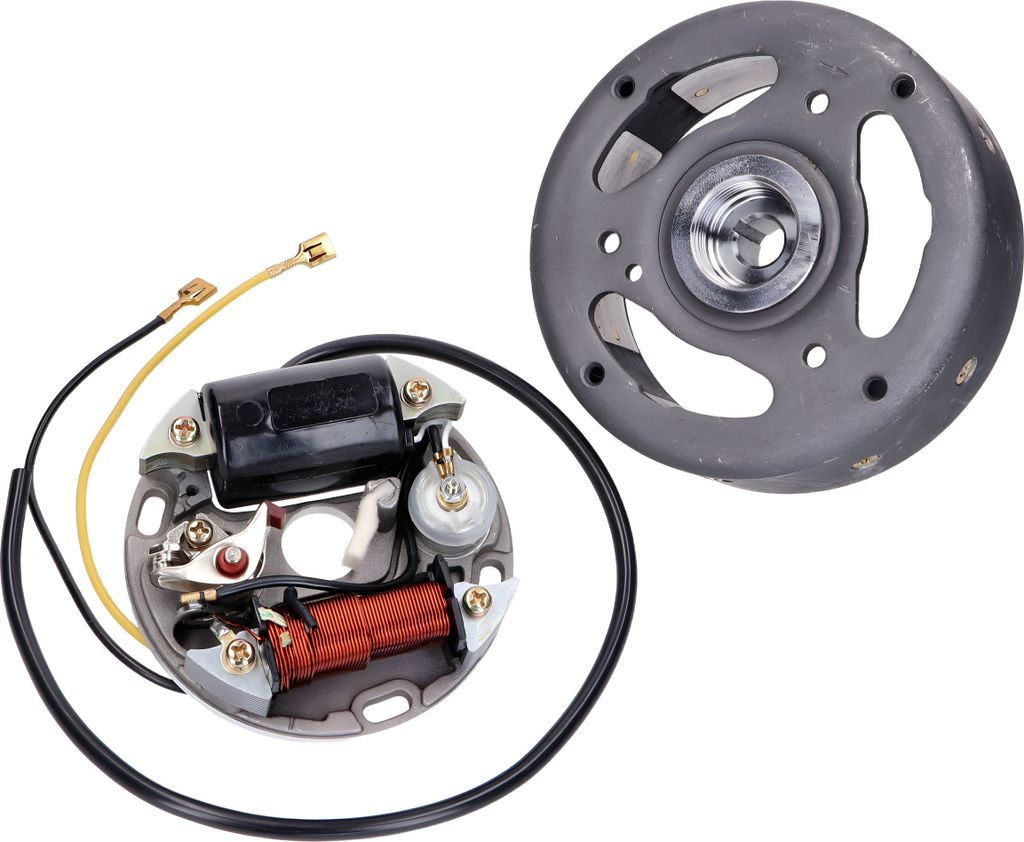 Zündung Stator Rotor 101_Octane 6V 17W rechtsdrehend, Produktbild 