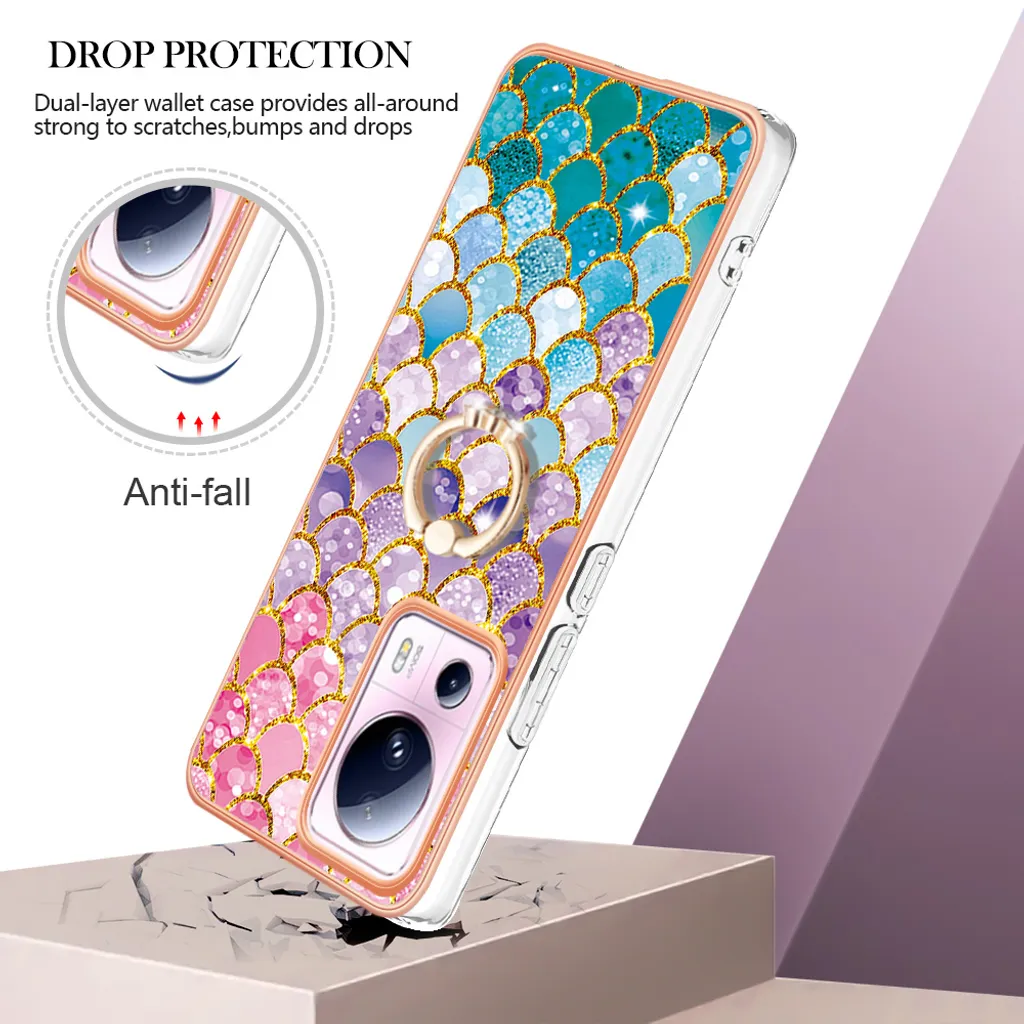 Custodia Xiaomi 13 Lite 5G Silicone con Anello: Protezione e Stile - 2
